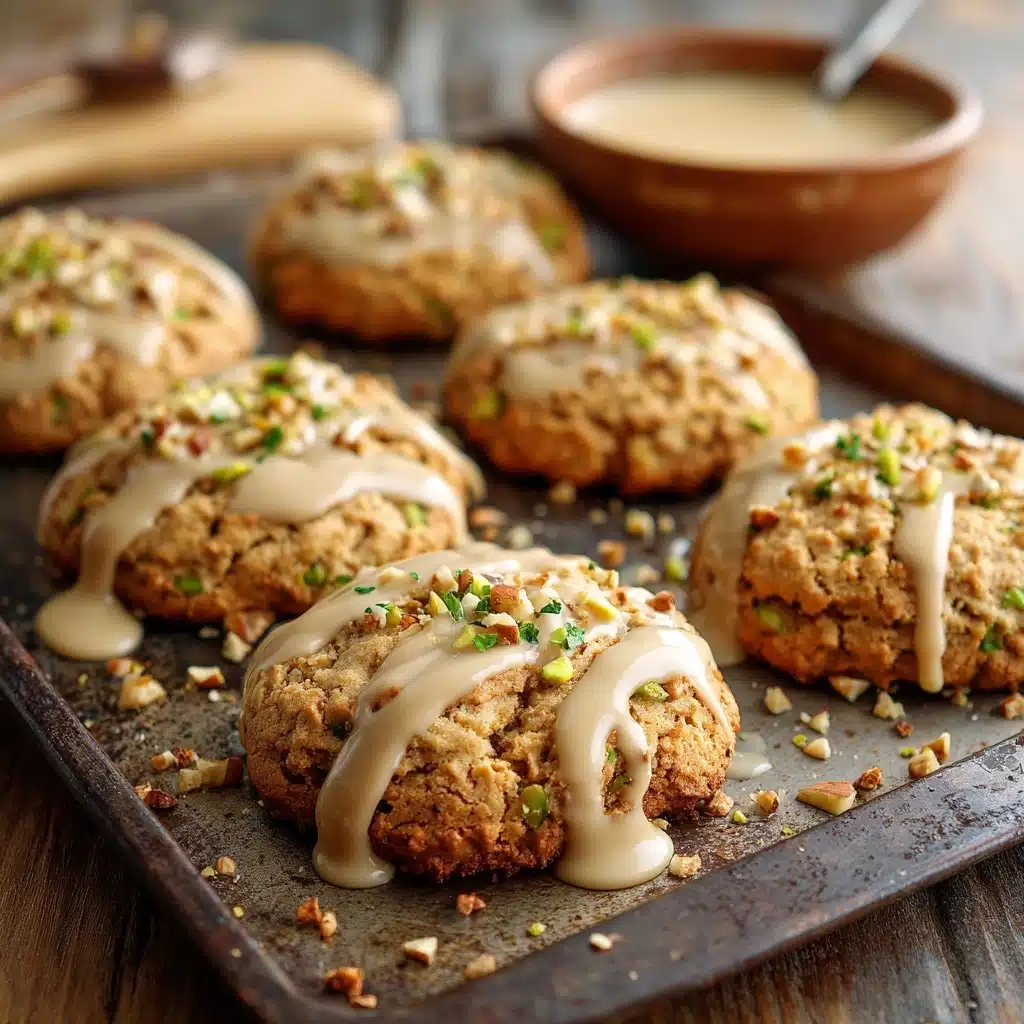 Zucchini Bread Cookies with Brown Butter Glaze Recipe - Recipe Image