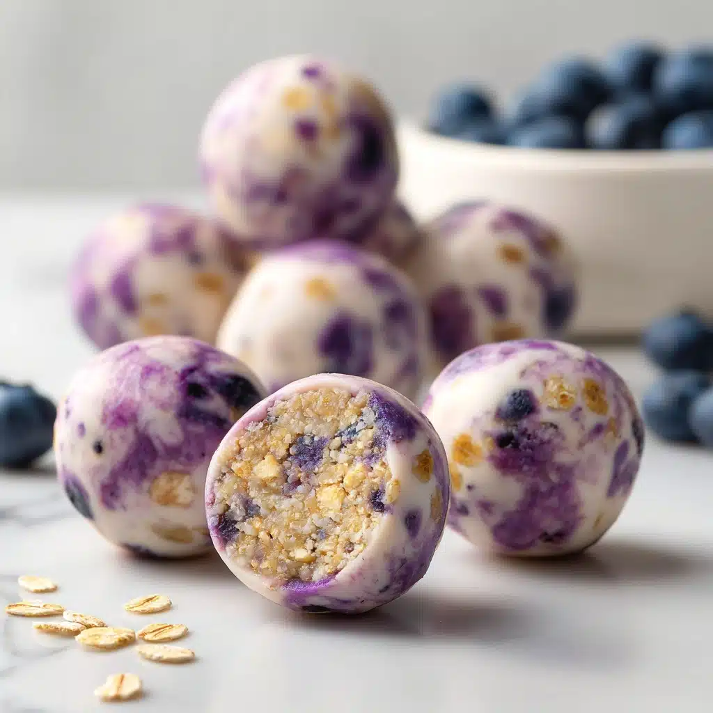 Blueberry Cheesecake Protein Bites Recipe - Recipe Image