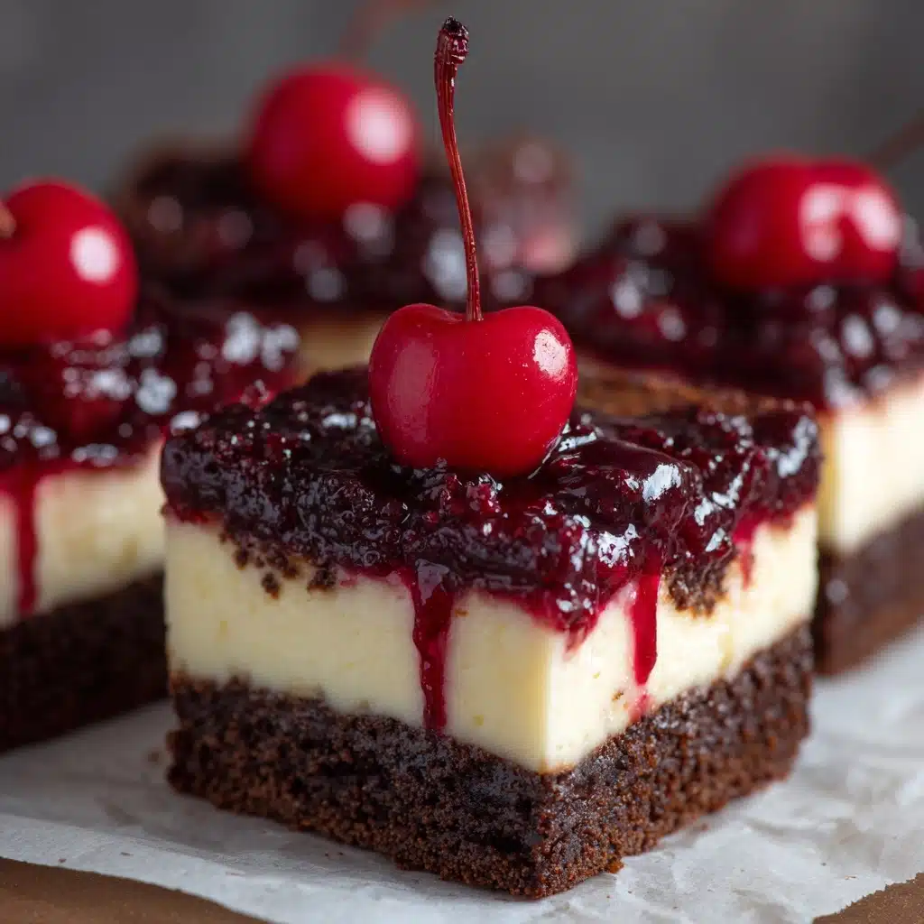 Cherry Cheesecake Brownies Recipe