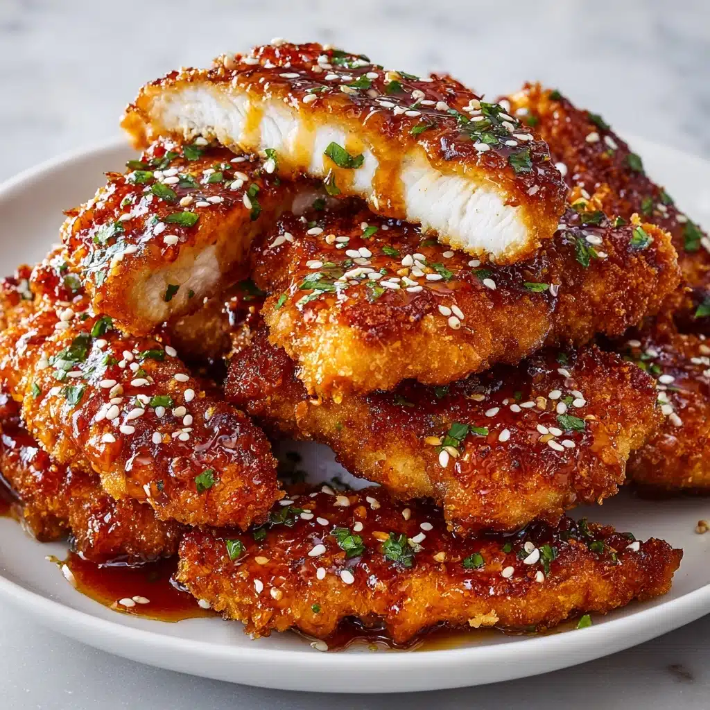 Air Fryer Honey Butter Garlic Chicken Tenders Recipe - Recipe Image