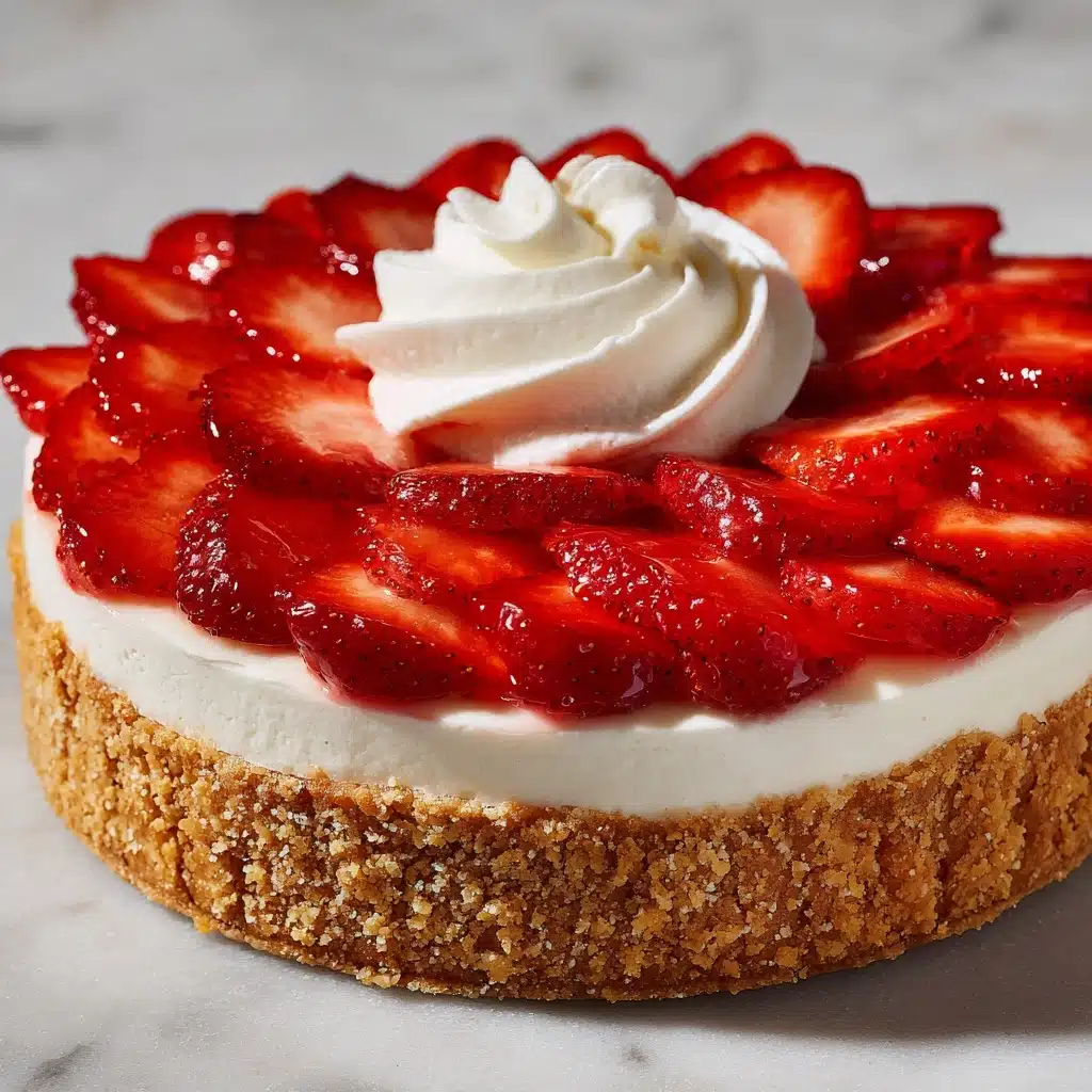 Strawberry Cheesecake Pie Recipe - Recipe Image