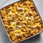 Loaded Cowboy Cheeseburger Casserole Recipe