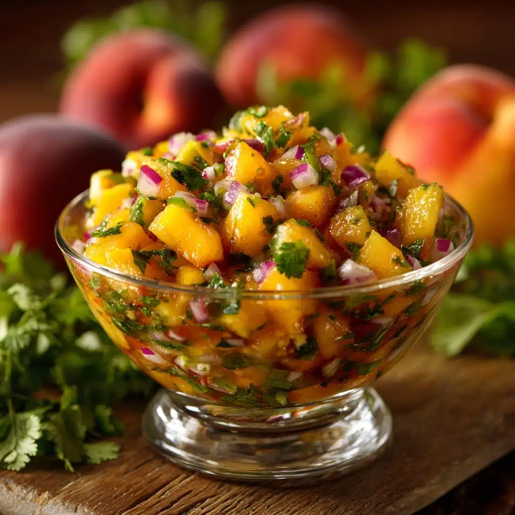 Fresh Peach Salsa Recipe - Recipe Image