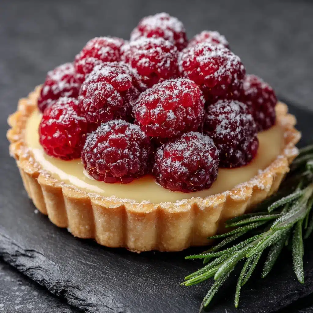 Raspberry & White Chocolate Tartlets Recipe