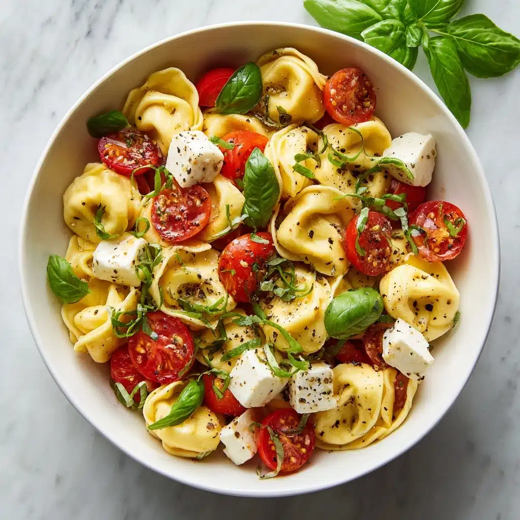 Tortellini Caprese Salad Recipe