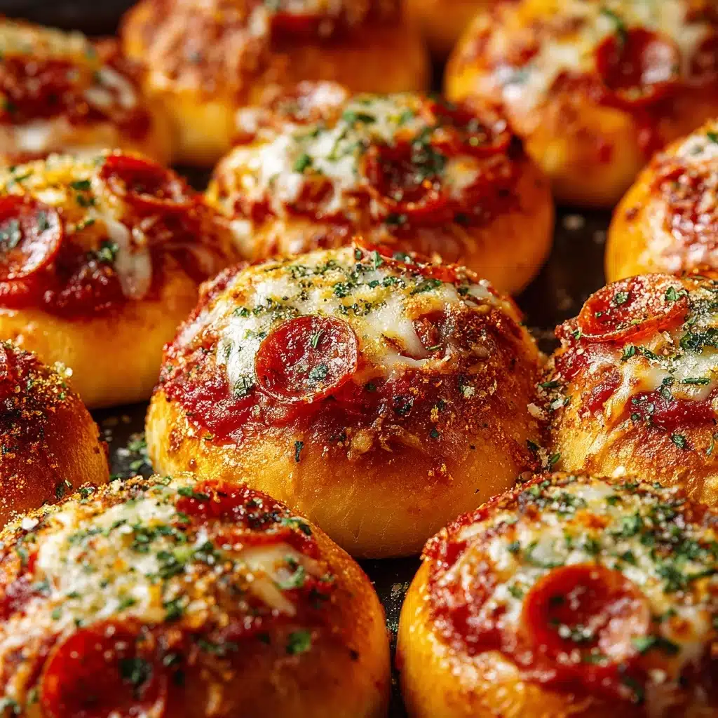 Homemade Mini Pizza Bagel Bites Recipe