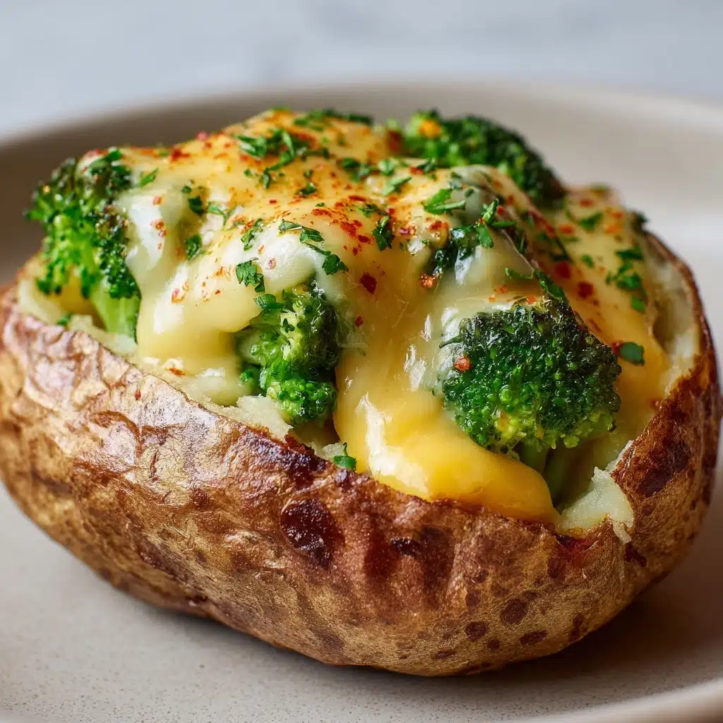 Broccoli Cheese Baked Potatoes Recipe
