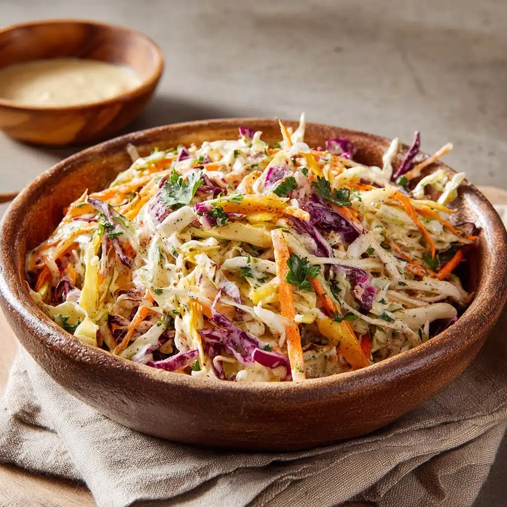 Old-Fashioned Creamy Coleslaw Recipe - Recipe Image