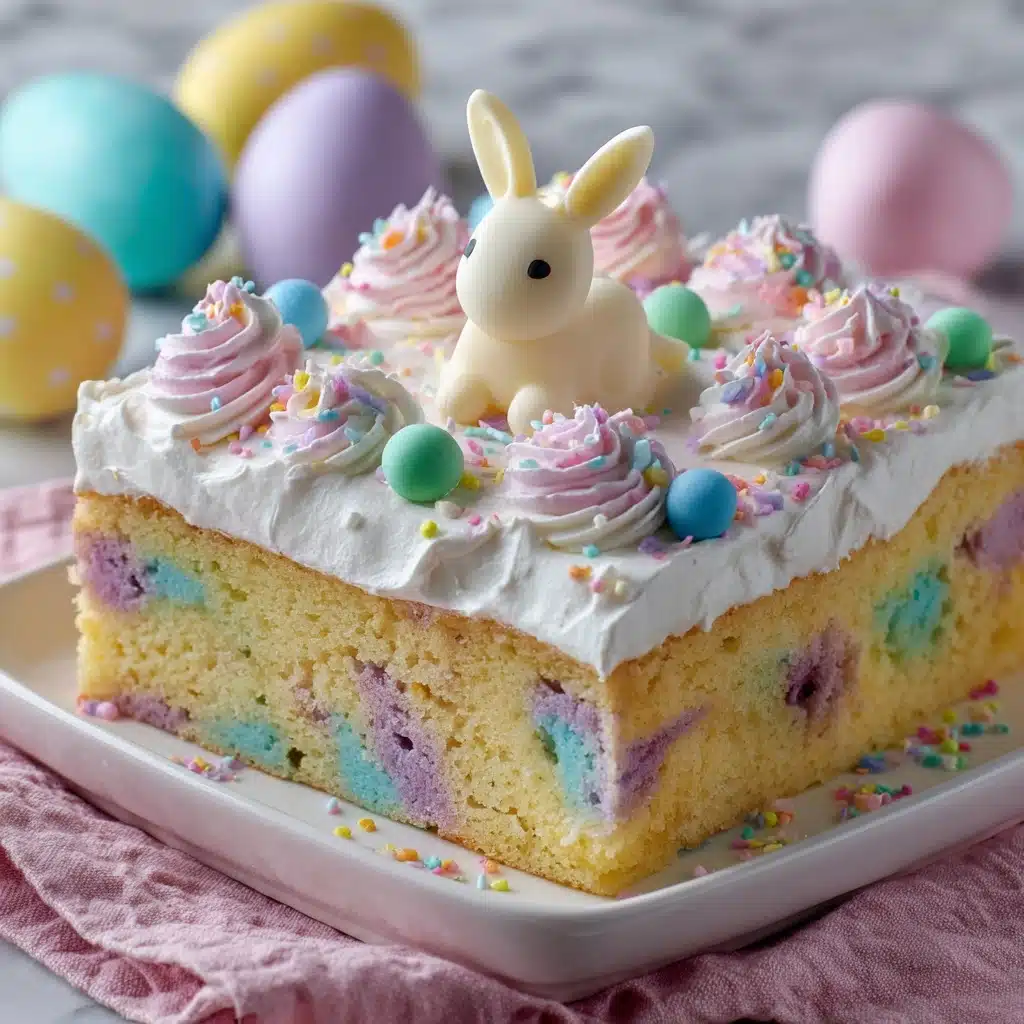 Easter Bunny Poke Cake Recipe