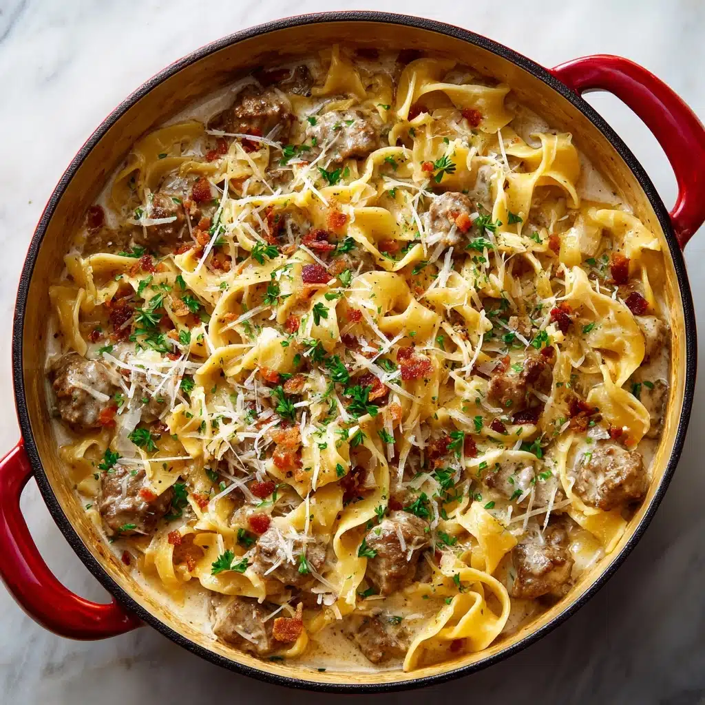 French Onion Beef and Noodles Recipe