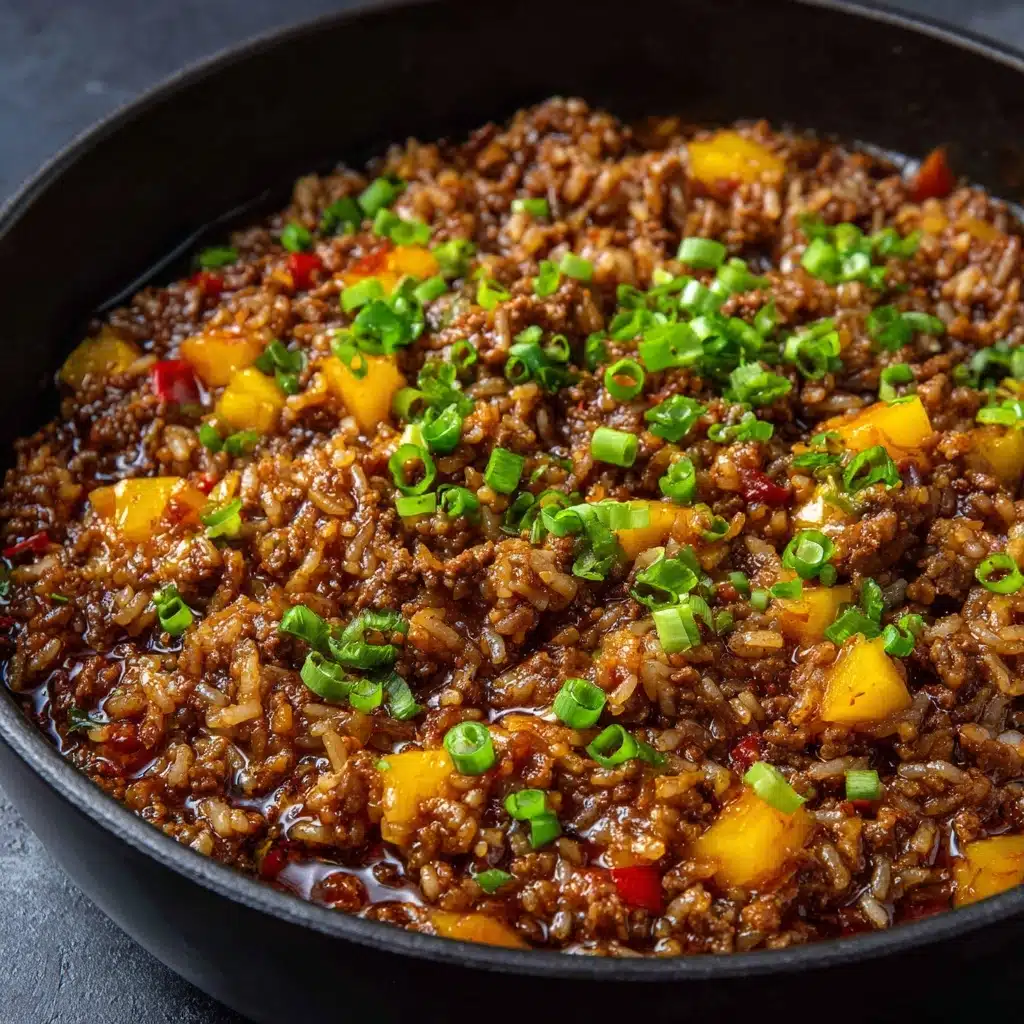 One-Skillet Smoky Honey Chili Beef Recipe - Recipe Image