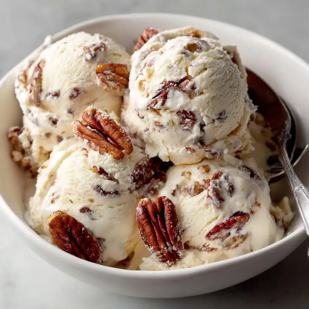 Homemade Butter Pecan Ice Cream Recipe - Recipe Image