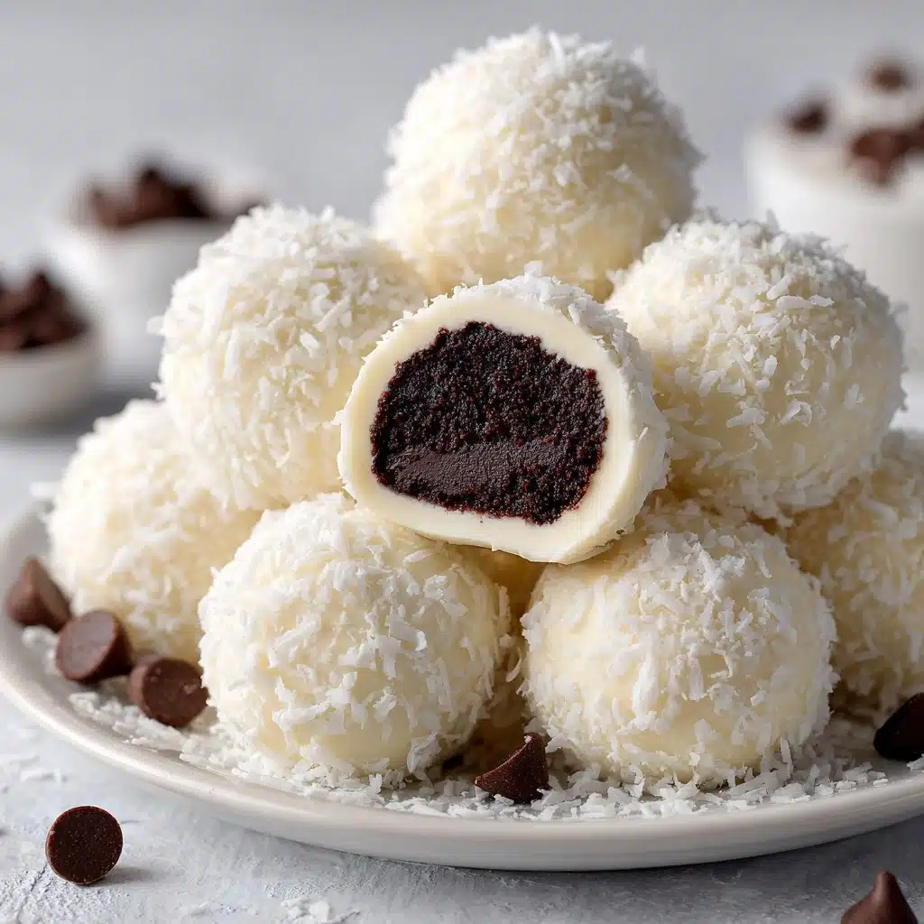 Mint Chocolate Chip Snowball Cookies Recipe - Recipe Image