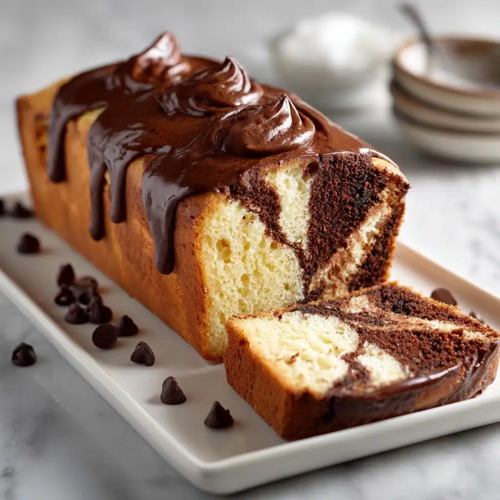 Chocolate Marble Banana Bread Recipe - Recipe Image
