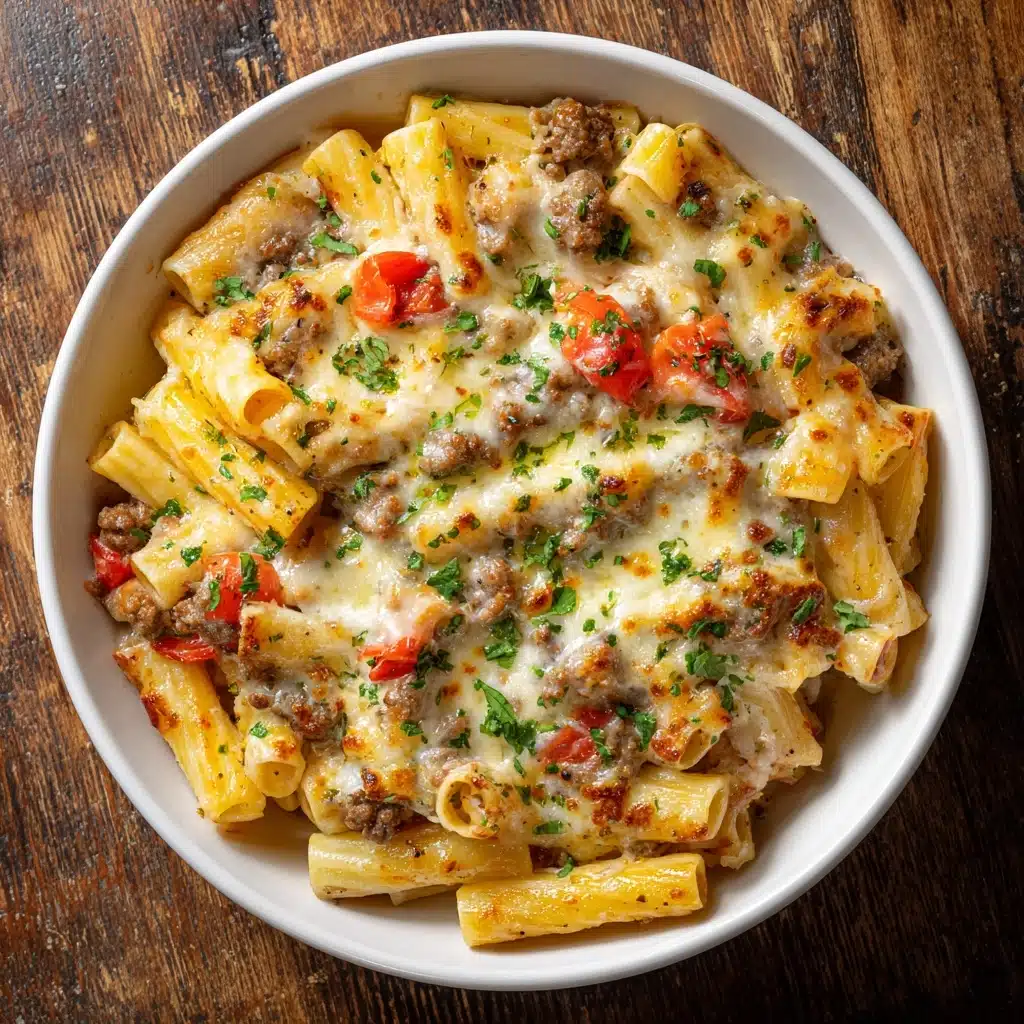 Classic Philly Cheesesteak Pasta Recipe - Recipe Image