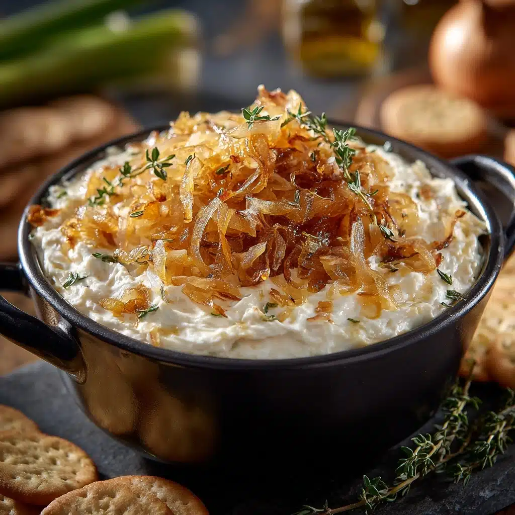 Creamy French Onion Dip Recipe - Recipe Image