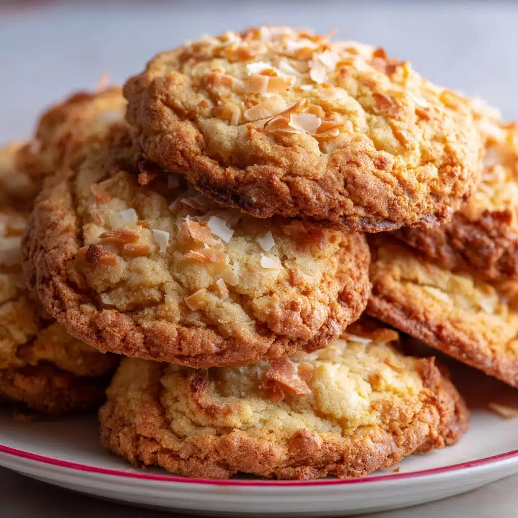 Chewy Coconut Cookies Recipe - Recipe Image