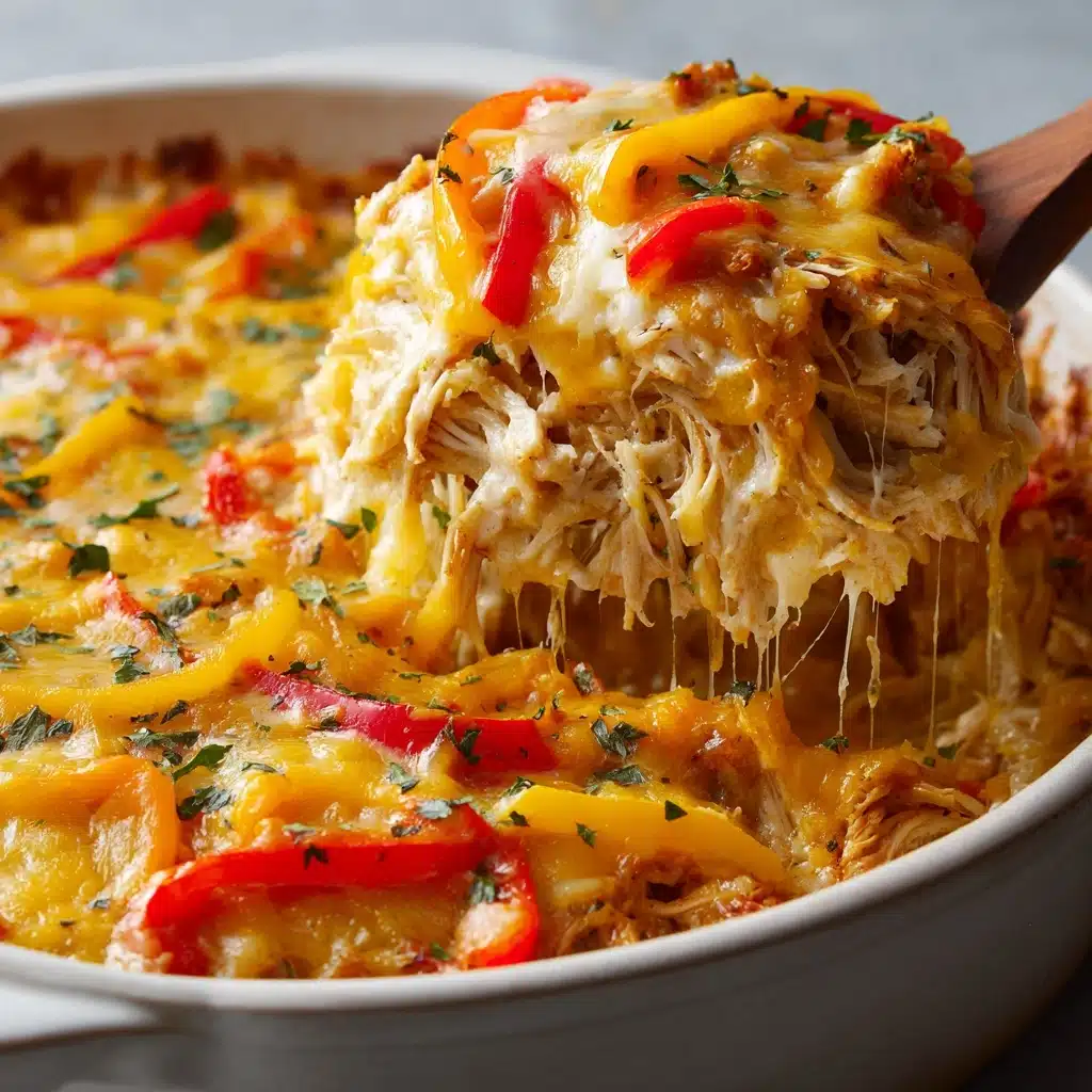 Fajita Chicken Casserole Recipe - Recipe Image