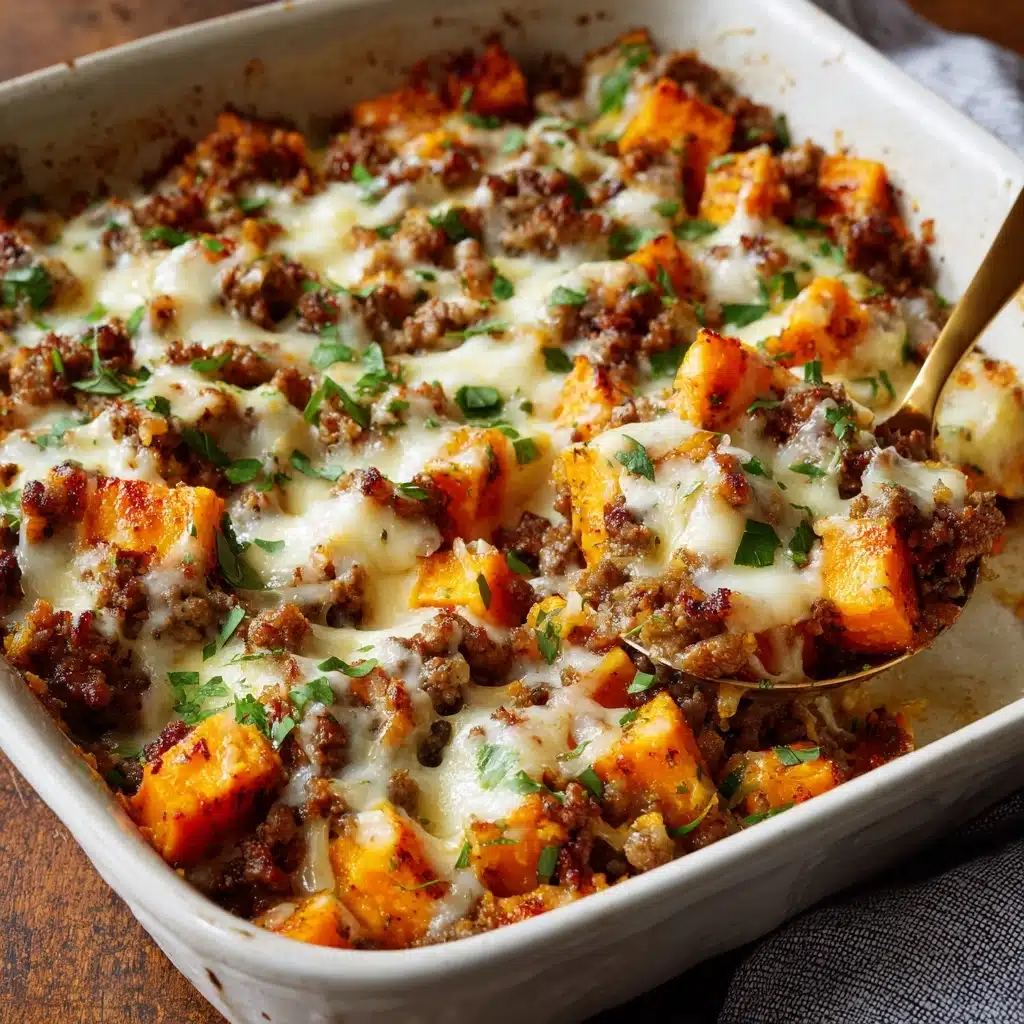 Ground Turkey Sweet Potato Bake Recipe - Recipe Image