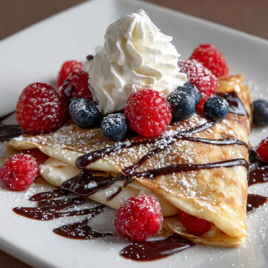 Easy Chocolate Crepes Recipe