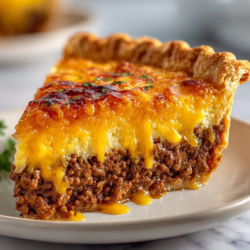 Classic American Cheeseburger Pie Recipe