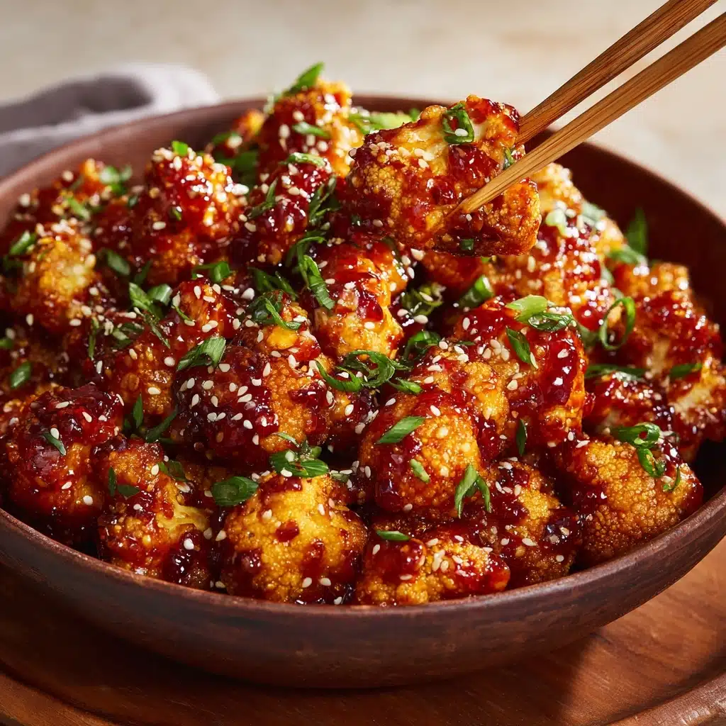 Sticky Sesame Cauliflower Recipe - Recipe Image