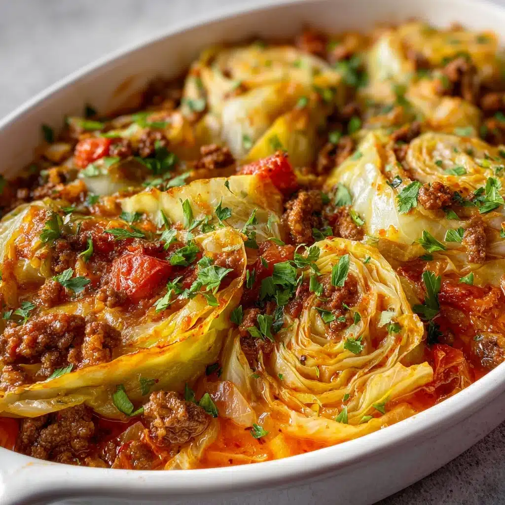 Low Carb Unstuffed Cabbage Casserole Recipe - Recipe Image