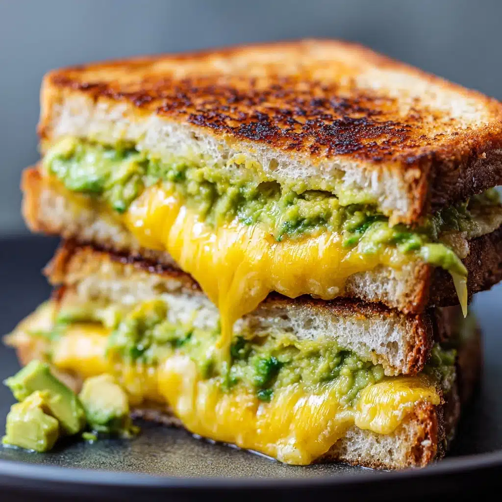 Avocado Grilled Cheese Sandwiches Recipe - Recipe Image