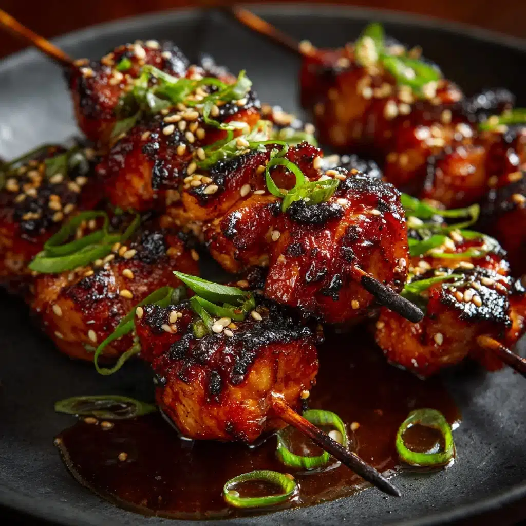 Honey Garlic Asian Chicken Kabobs Recipe - Recipe Image