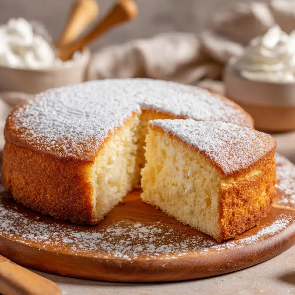 Light & Fluffy Yogurt Cloud Cake Recipe