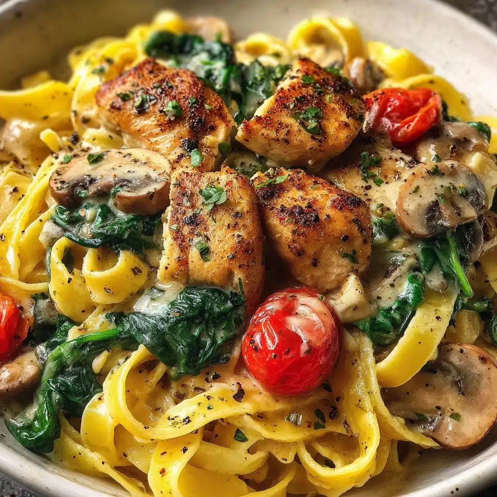 Creamy Tuscan Chicken Pasta Recipe - Recipe Image