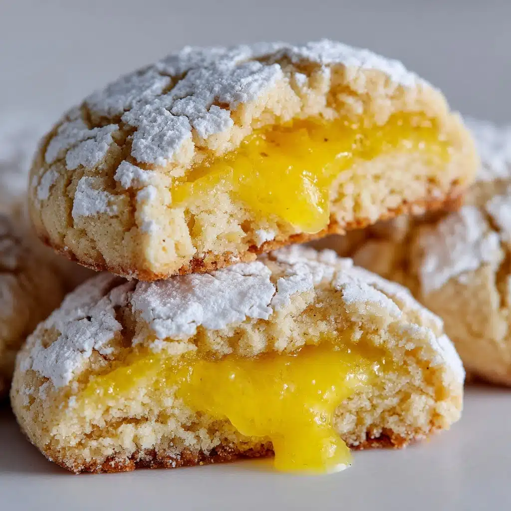Stuffed Lemon Cookies Recipe