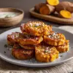Crispy Smashed Sweet Potatoes Recipe