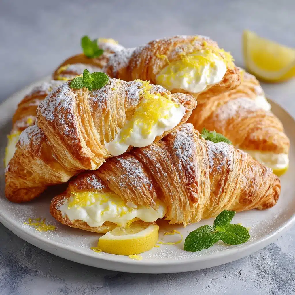 Lemon Cream Cheese Crescent Rolls Recipe