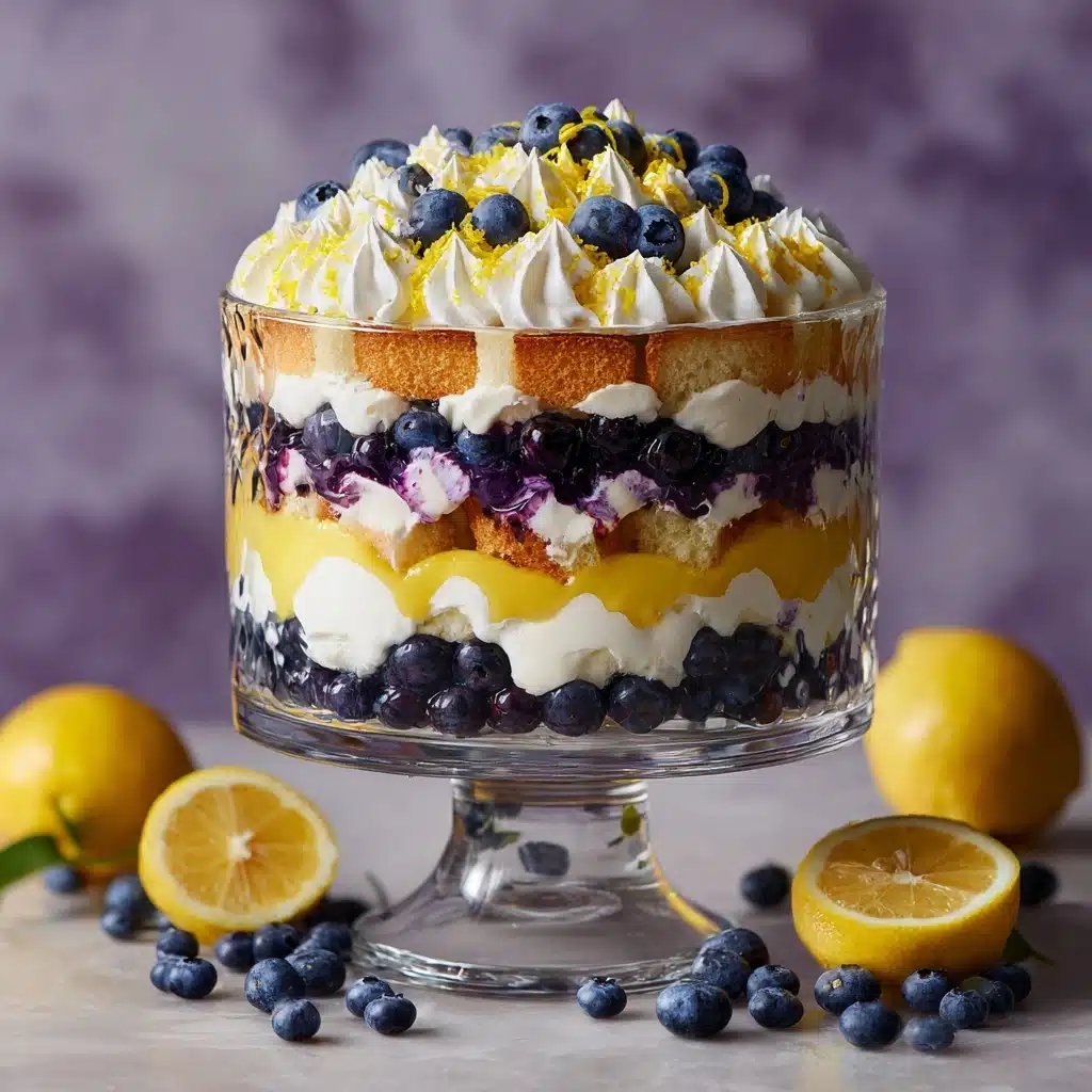 Lemon Blueberry Trifle Recipe - Recipe Image