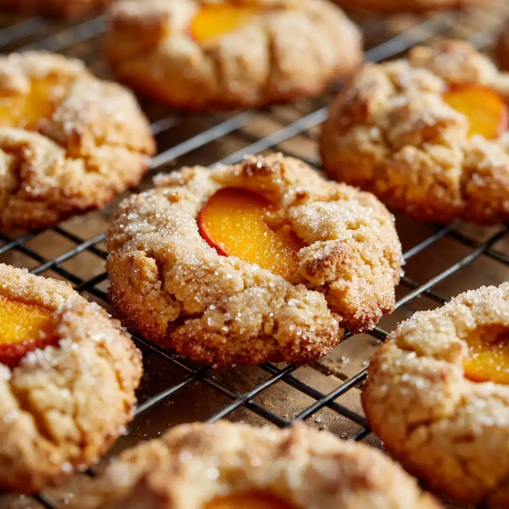 Irresistible Peach Cobbler Cookies Recipe - Recipe Image