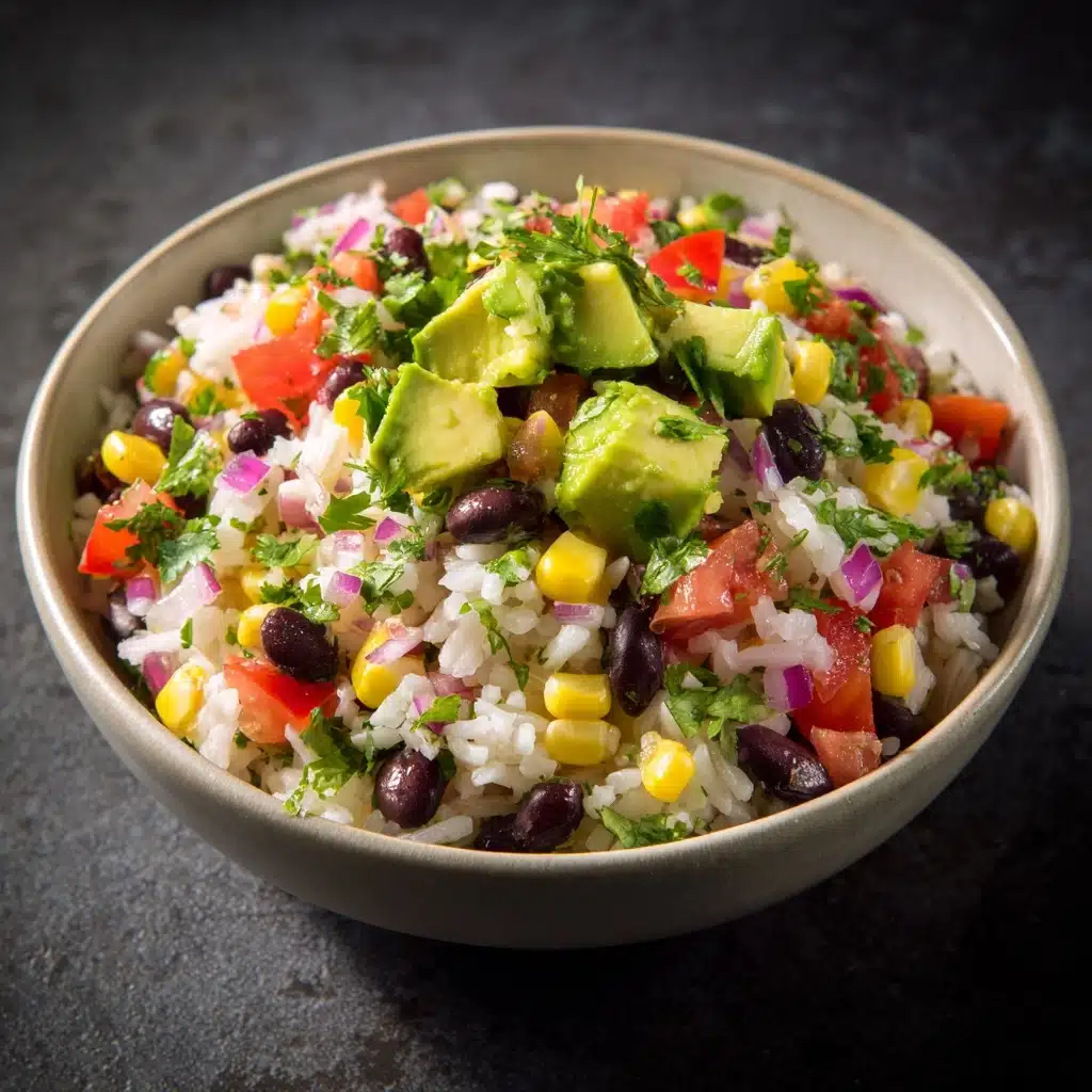 Black Bean Corn Avocado Salad Recipe