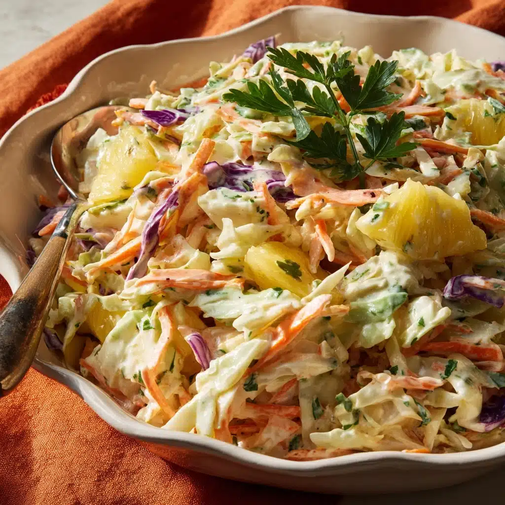 Hawaiian Pineapple Coleslaw Recipe - Recipe Image