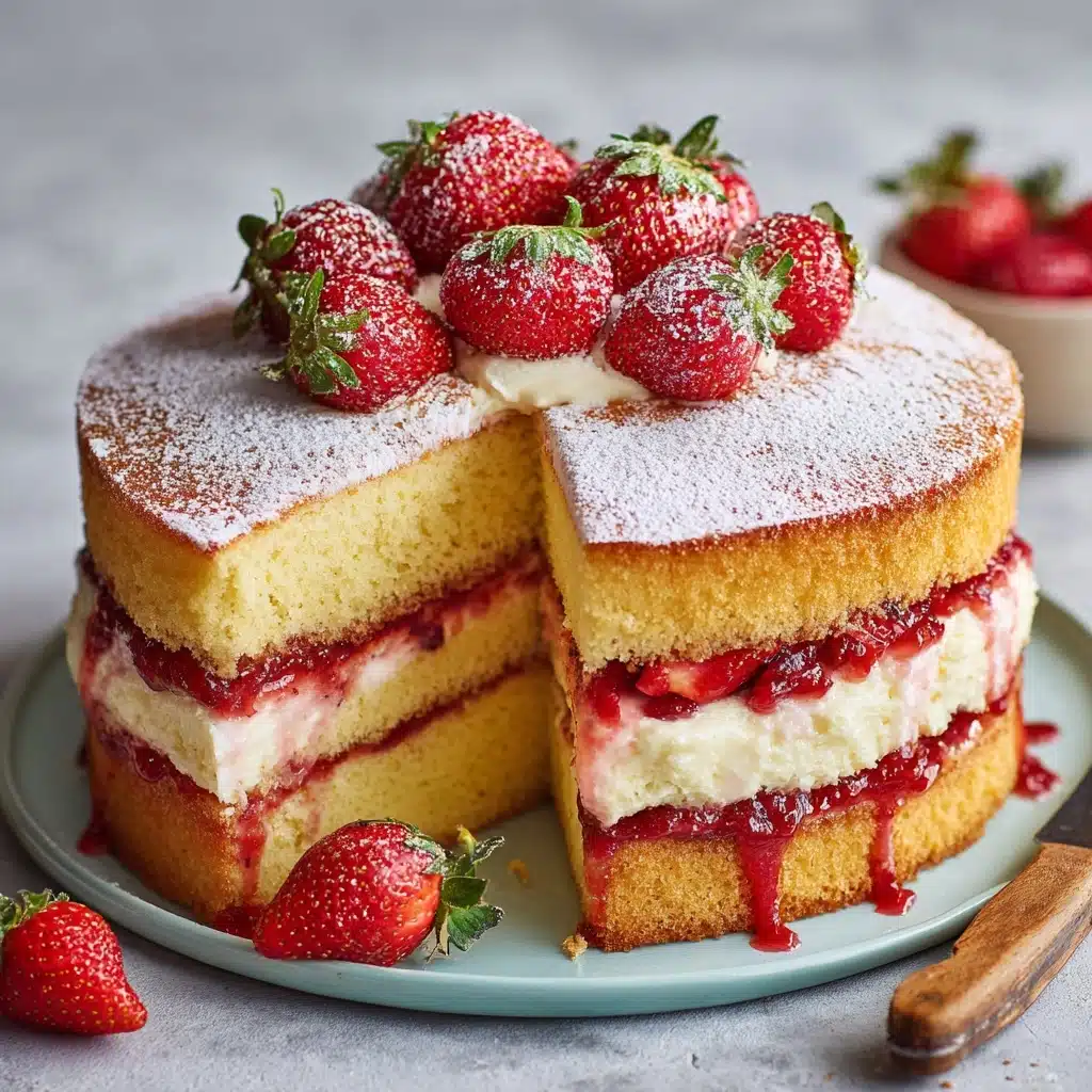 Strawberry Cheesecake Pound Cake Recipe - Recipe Image
