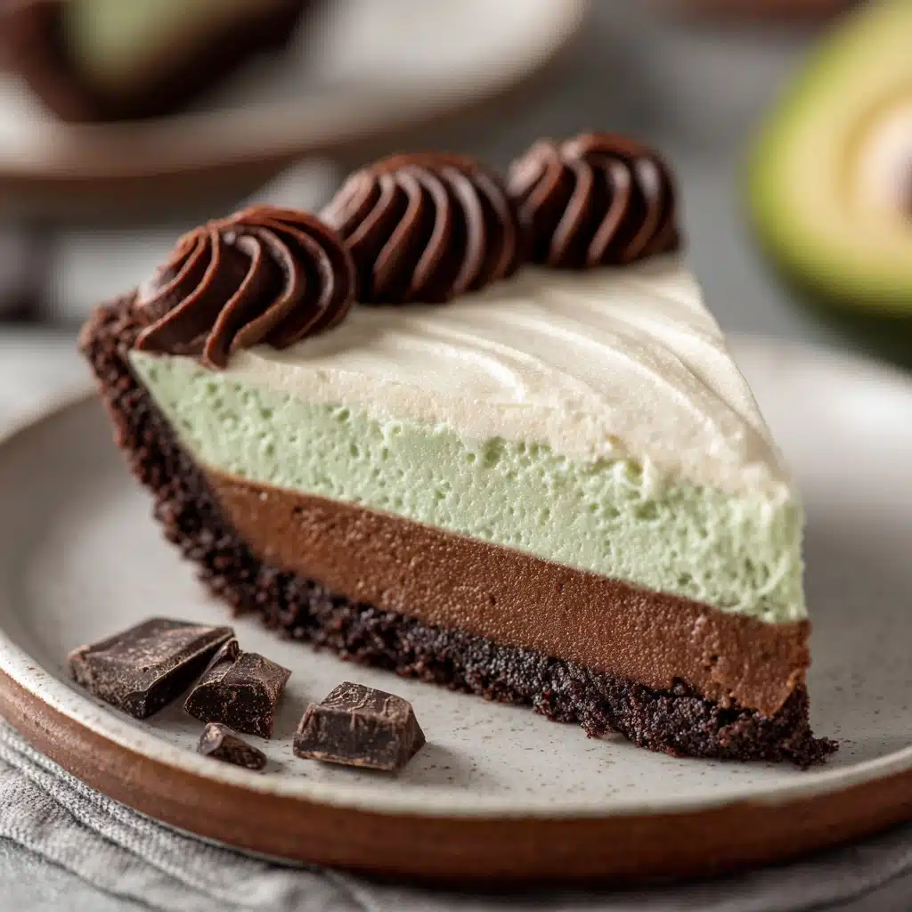 Chocolate Avocado Pie Recipe