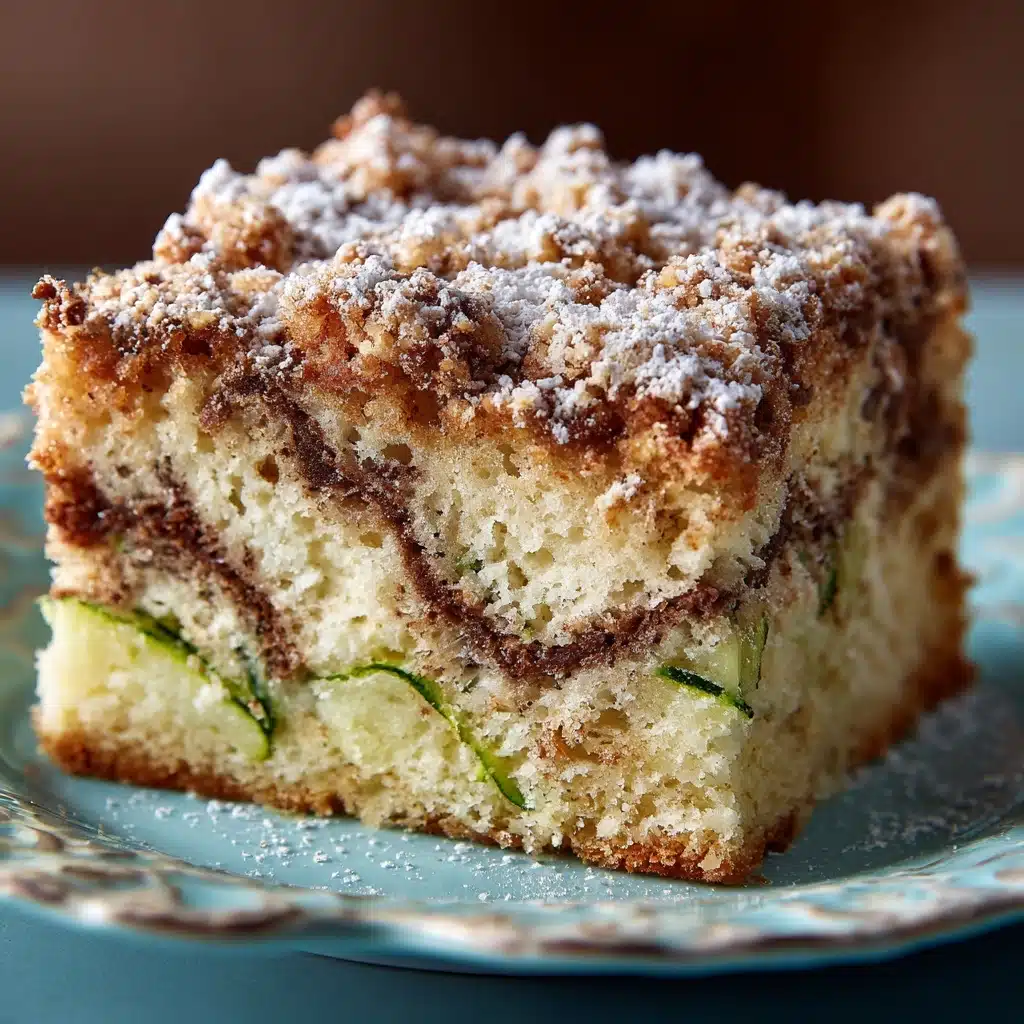 Cinnamon Zucchini Coffee Cake Recipe