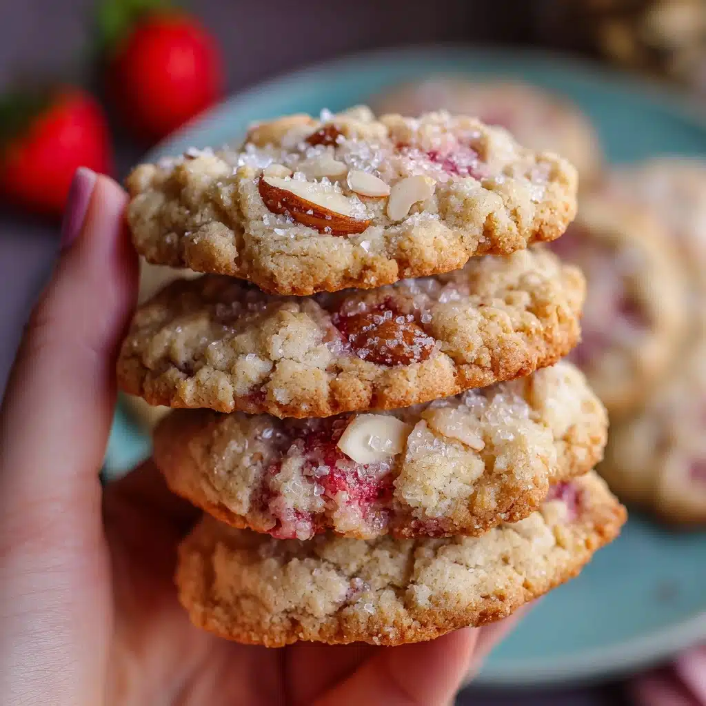 Cherry Almond Amish Sugar Cookies Recipe - Recipe Image