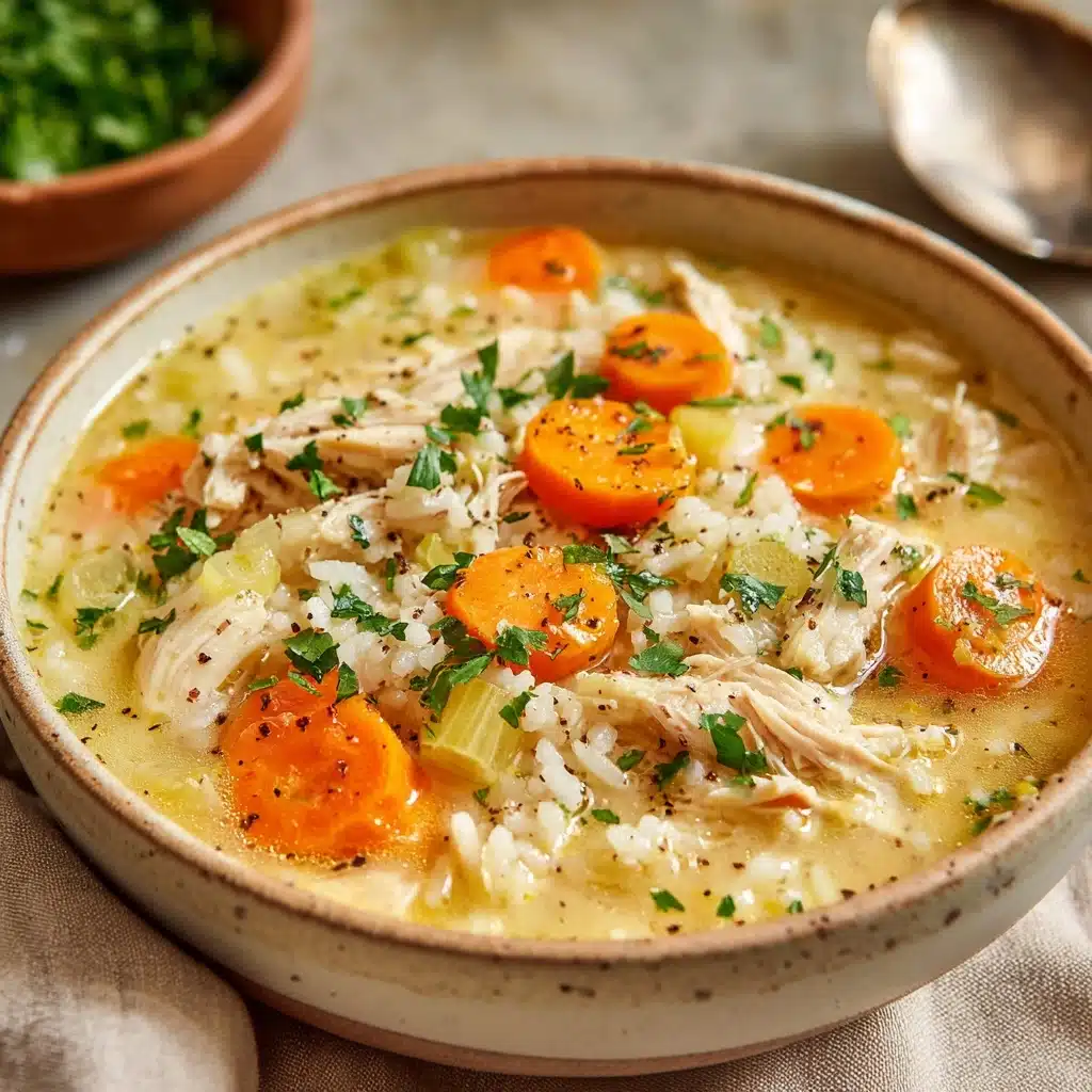 Creamy Chicken and Rice Soup Recipe