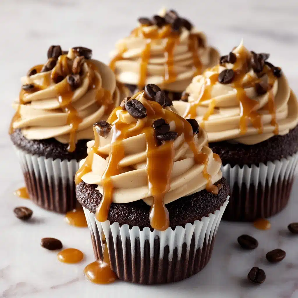 Chocolate Espresso Cupcakes with Salted Caramel Buttercream Recipe