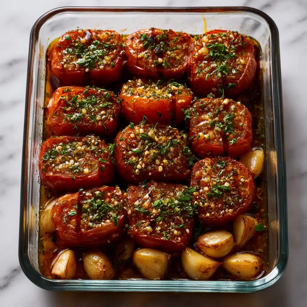 Slow Roasted Plum Tomatoes Recipe - Recipe Image