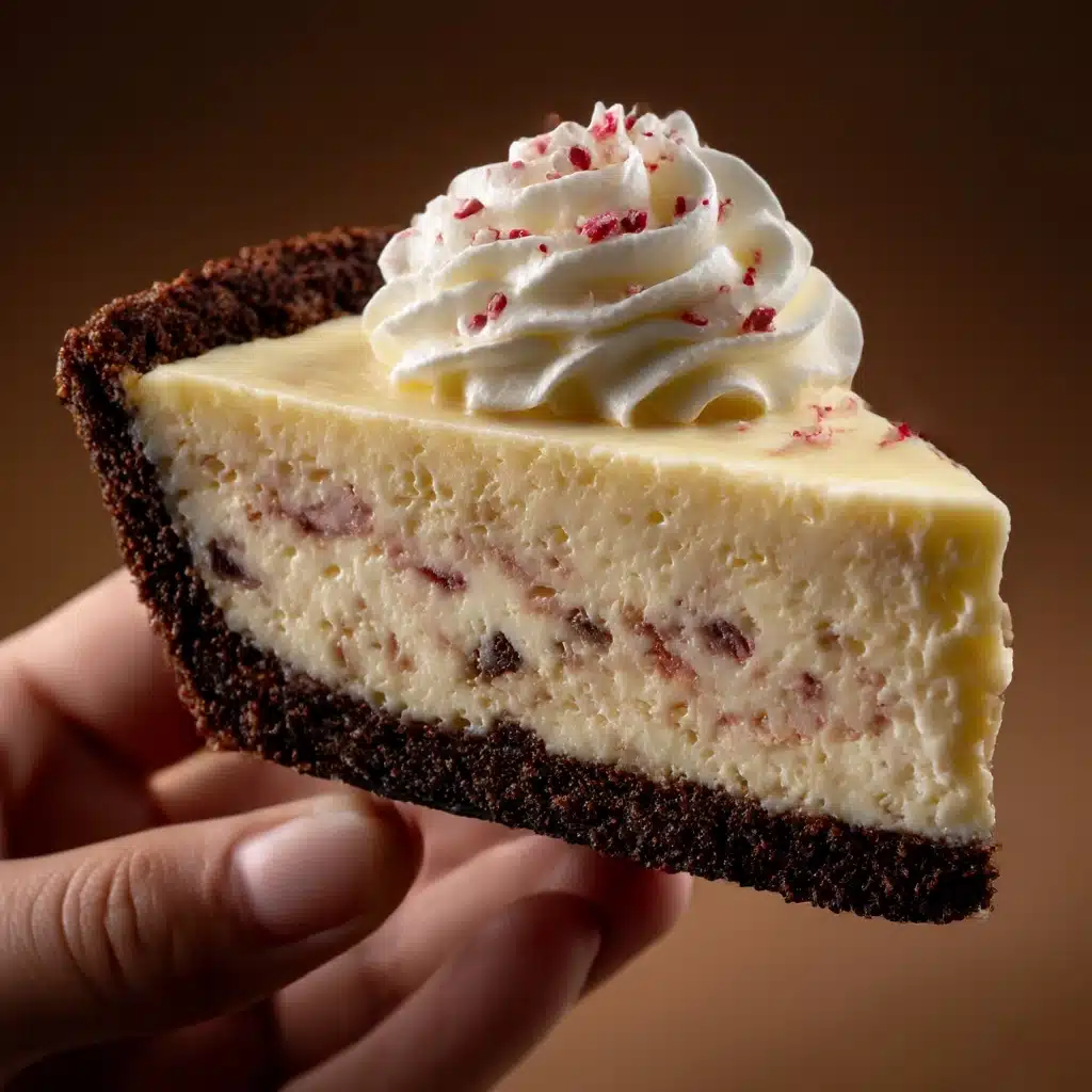 No Bake Peppermint Cheesecake Recipe - Recipe Image