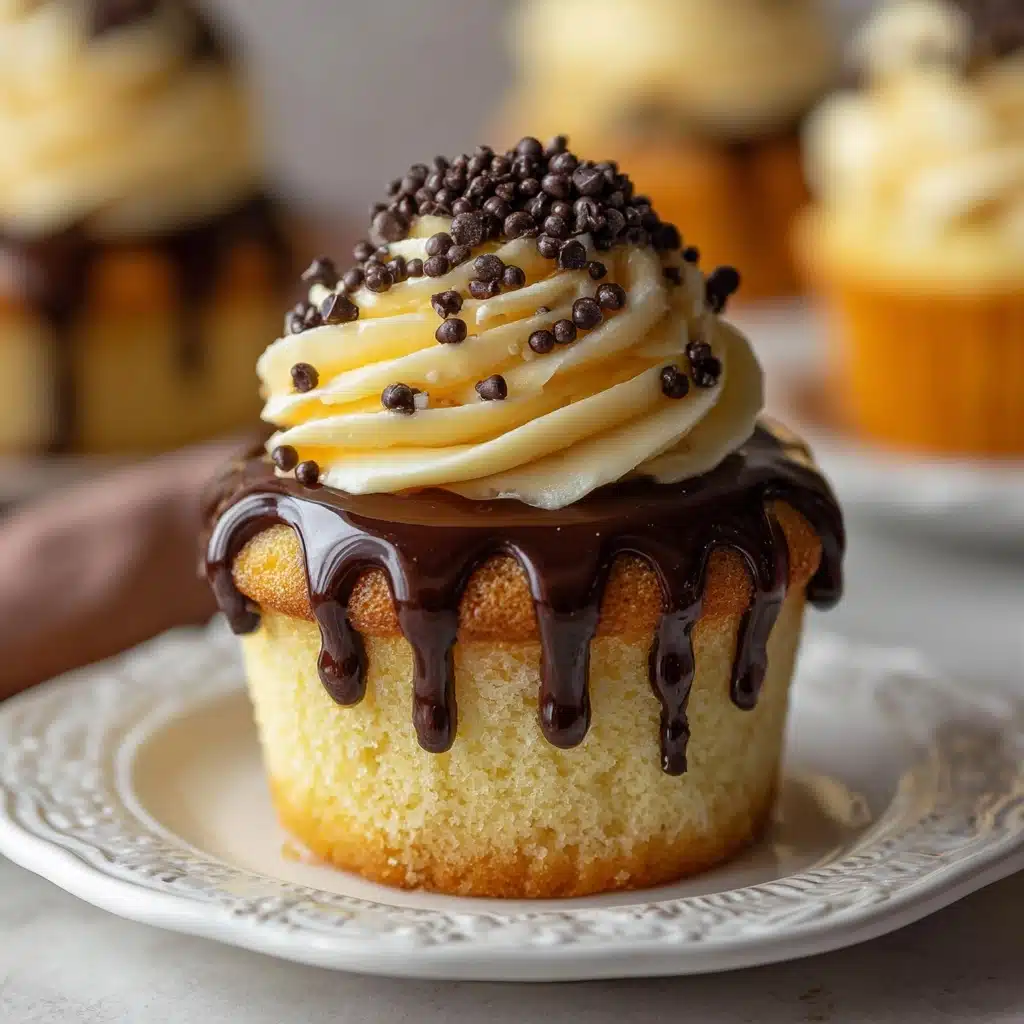 Boston Cream Pie Cupcakes Recipe - Recipe Image