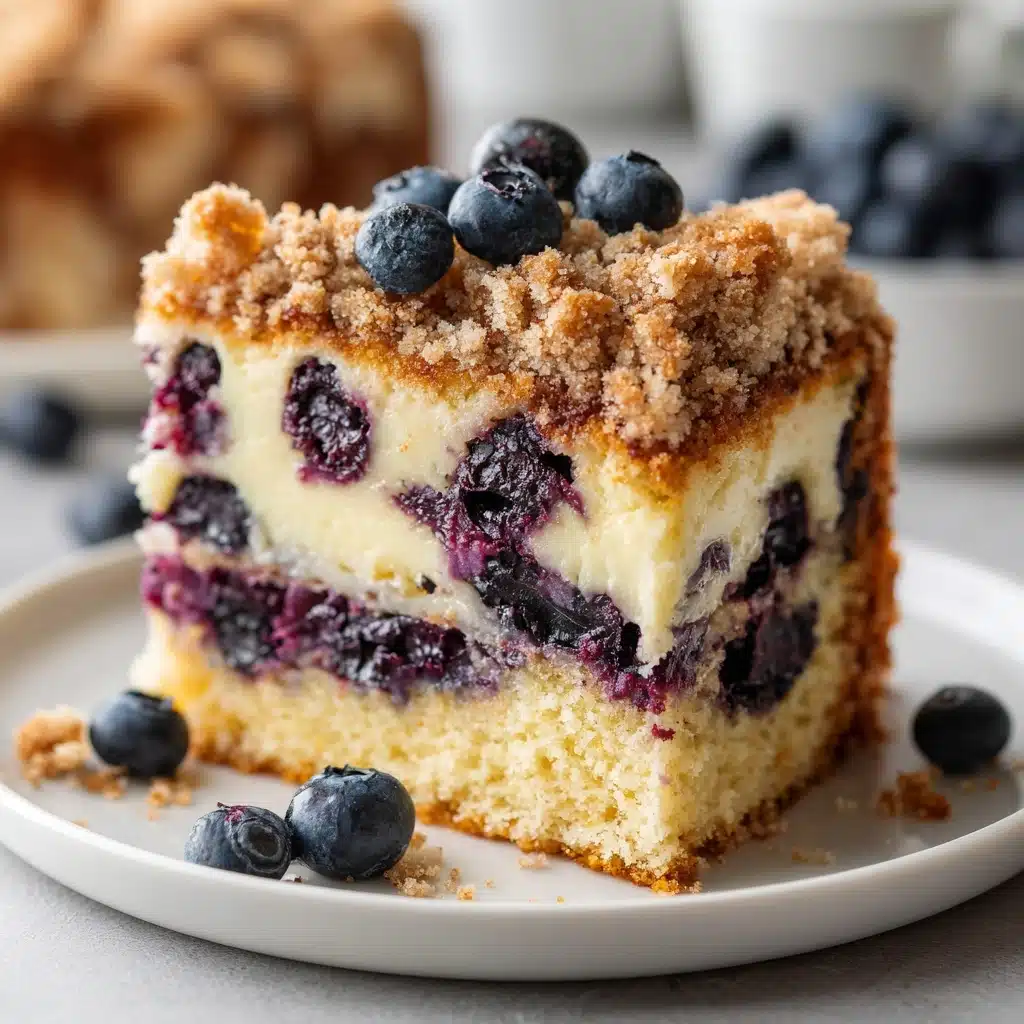 Blueberry Sour Cream Coffee Cake Recipe - Recipe Image