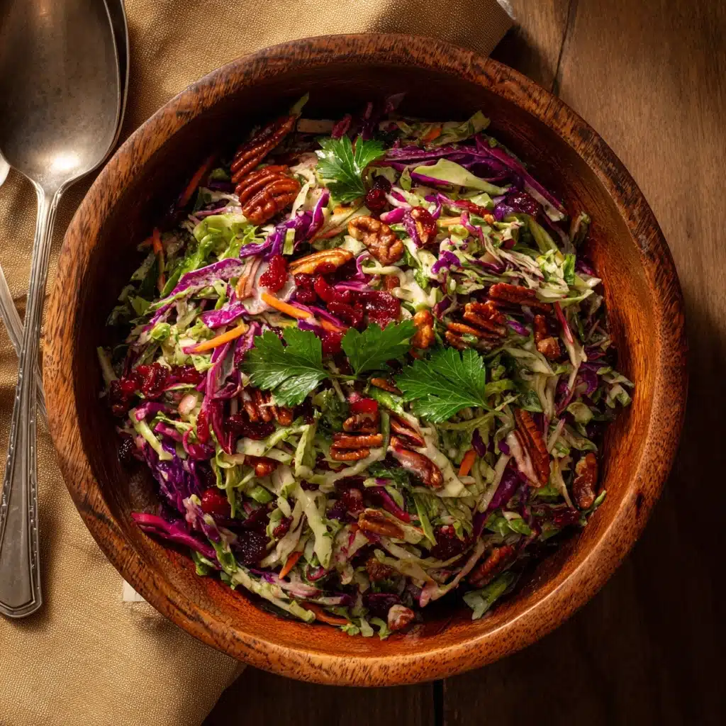 Cranberry Pecan Slaw Recipe - Recipe Image