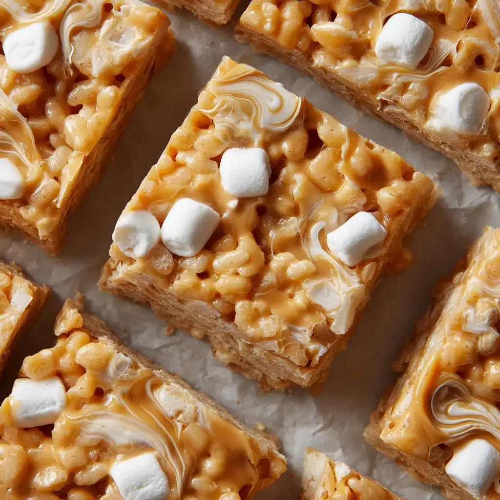 Fluffernutter Rice Krispie Treats Recipe - Recipe Image
